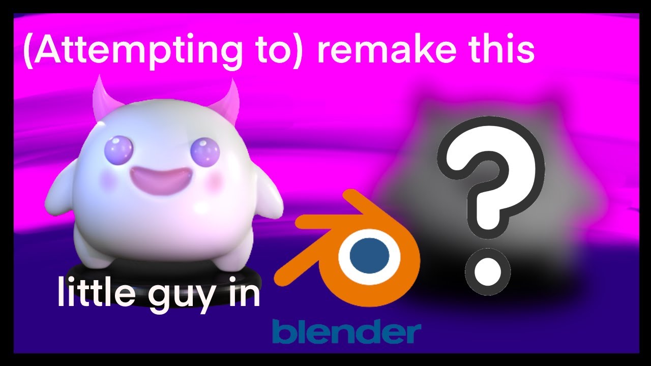 (Attempting to) Remake this Demon Ghost in Blender | Blender Practice