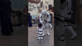 Baby Stormtrooper Takes Over: The Cutest Patrol Handoff Ever!