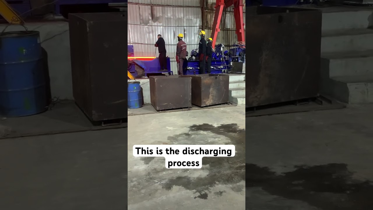 The process of discharging the copper part 1 #copper #copperwire #trend #trending #production #edit