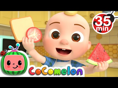 Shapes In My Lunch Box Song + More Nursery Rhymes & Kids Songs - CoComelon
