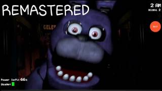 Five nights at freddy remastered 2.0 gameplay night 1