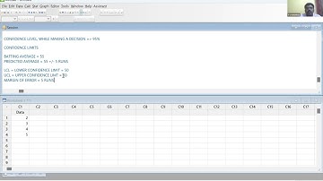 STATISTICS, PROBABILITY CALCULATION USING MINITAB