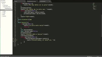 Pilas Dinamicas en C++ (Buscar datos en la pila)