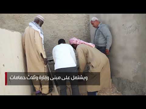 مسجد أبو هريره في مرحلة التشطيب ما قبل النهائية