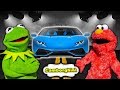 Kermit the Frog and Elmo Find a NEW Lamborghini!