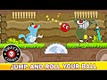 Red Ball 5 gameplay funny voice in Hindi level 150