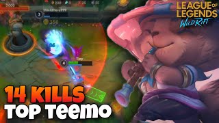 TOP TEEMO MELTS SION - Wild Rift