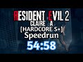 Resident Evil 2 Remake - (Hardcore) Claire Speedrun - 54:58