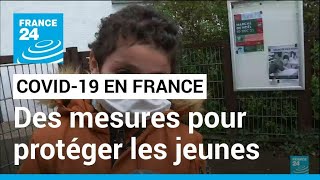 France : les nouvelles mesures contre le Covid concernent aussi les enfants • FRANCE 24