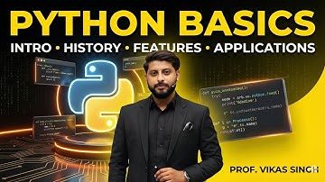 Inleiding | Python | Geschiedenis | Functies | Toepassingen | door Vikas Singh