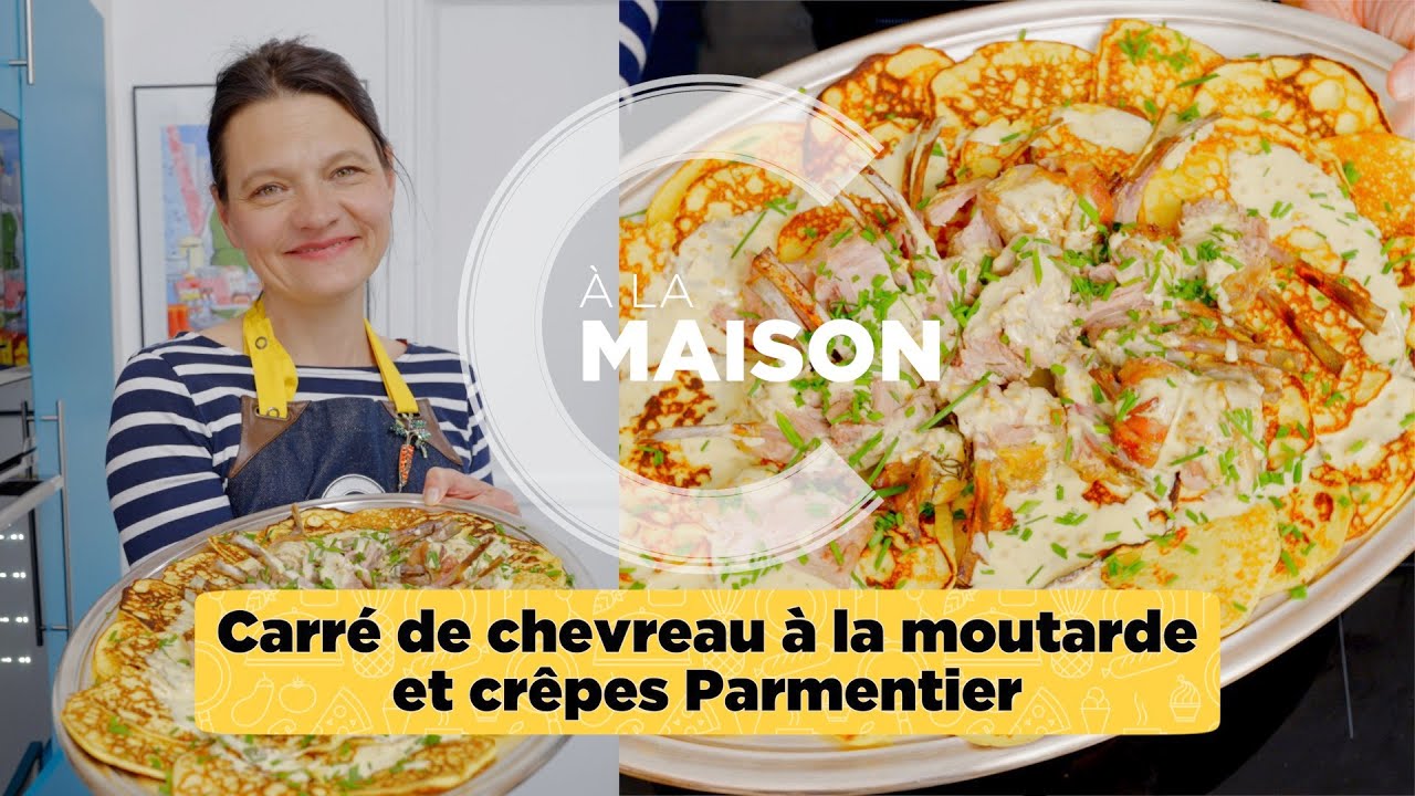 Recette du carré de chevreau à la moutarde