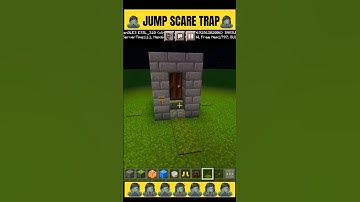 JUMP SCARE TRAP IN MINECRAFT || MINECRAFT BUILD HACKS || MINECRAFT HACKS || HALLOWEEN BUILD HACKS ||
