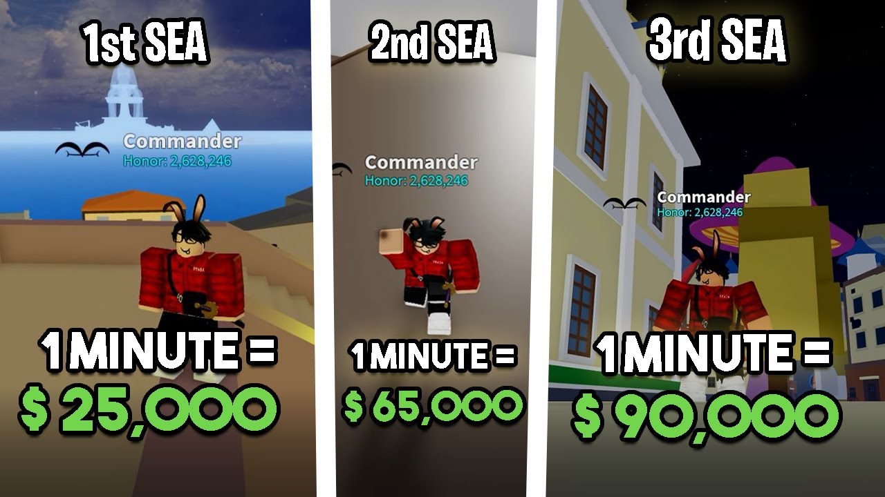 Earn money in Blox fruit 1rst sea ! #bloxfruits #bloxfruit #roblox