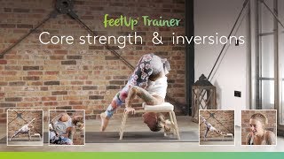 FeetUp® Trainer | Yoga Flow | Core strength & Inversions | w/ Kick Ass Yoga  | 20 Minutes