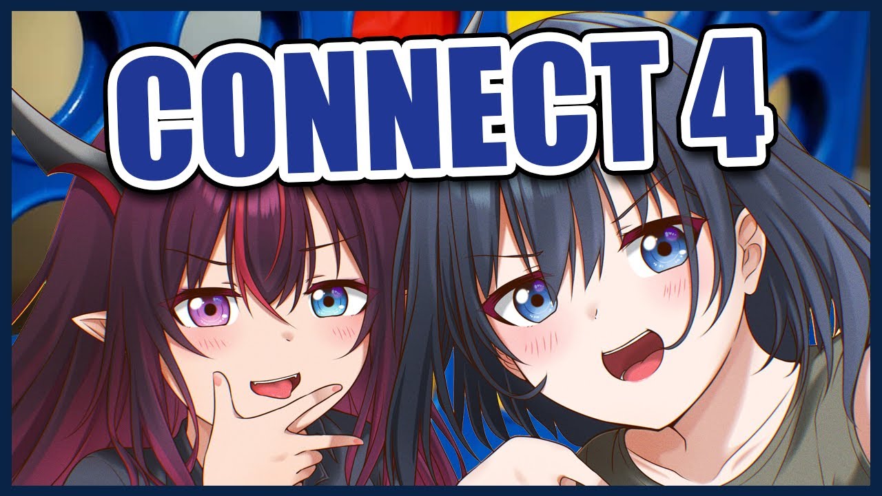 Kronii x IRyS intense Connect 4 match [A Way Out] [Hololive]