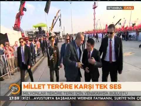 Cumhurbaşkanı Erdoğan:''Vatanına göz dikeni ez oğlum...''