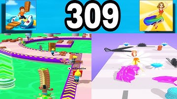 Shortcut Run VS Perfect Dress: GameplayWalkthrough All Levels ( part )309