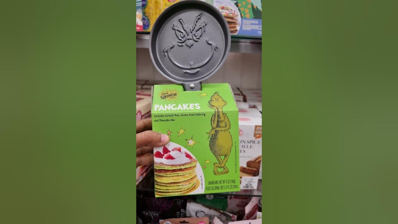 how to use grinch pancake pan｜TikTok Search