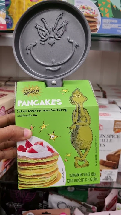 Grinch Pancakes - Taste of the Frontier