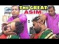 ASMR Hair cracking head massage, Neck crackings by The Great ASIM Barber ( MUST WATCH)