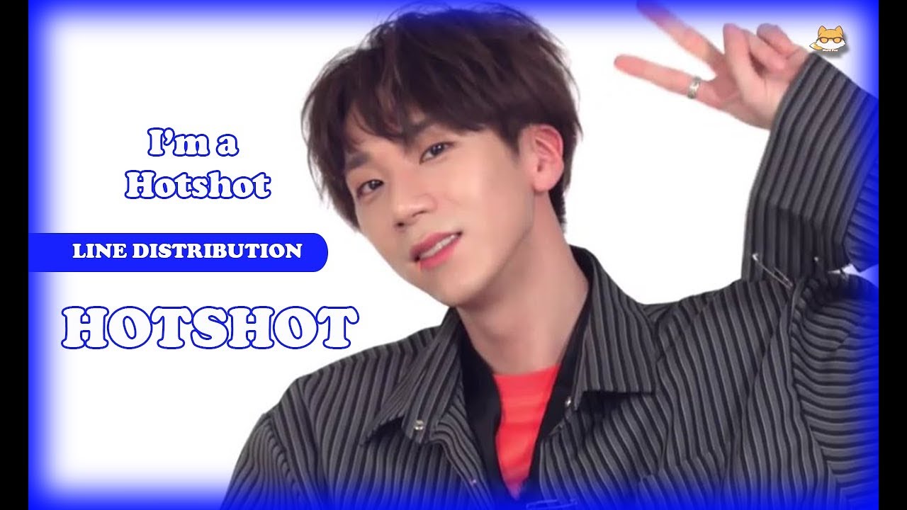 Line Distribution: Hotshot - I'm a Hotshot (Color Coded)