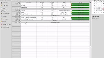 Multiple Day View Calendar Choices Box, Bar and List View Styles