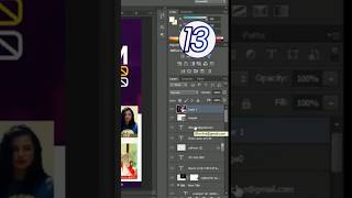 Merge All Photoshop Layers With This Trick #shorts