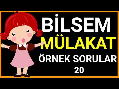 Bilsem Mülakat | Genel Yetenek Soruları | Hikaye Soruları | IQ Test | #20