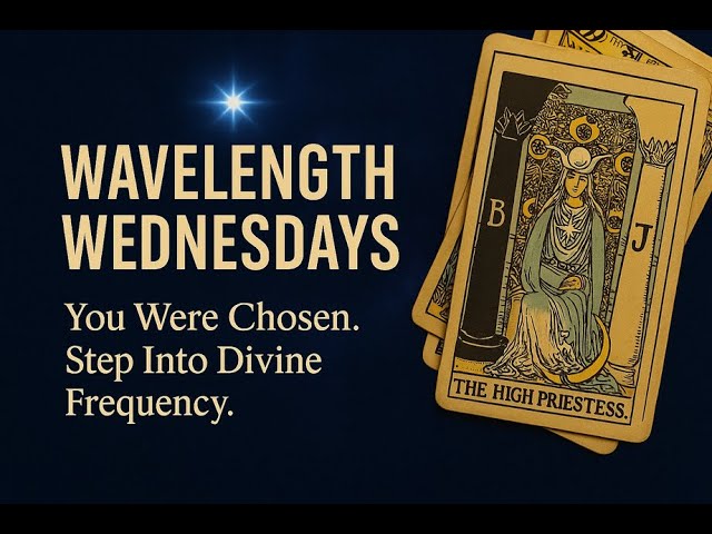 🔮FREE LIVE TAROT | Wavelength Wednesdays✨ You Carry Light #Tarot #mrcosmic #quantumshifting thumbnail