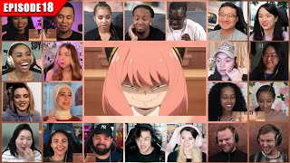 Full Episode Spy X Family Episode 18 Reaction Mashup スパイファミリー