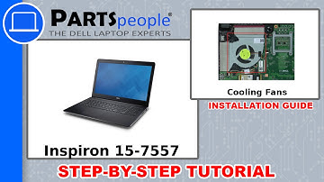 Dell Inspiron 15-7557 (P57F001) Cooling Fan How-To Video Tutorial