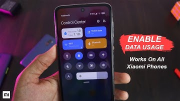 How To Enable Daily Data Usage Option In MIUI 12 Control Center On Any Xiaomi Phone