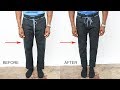 HOW TO TAPER YOUR PANTS