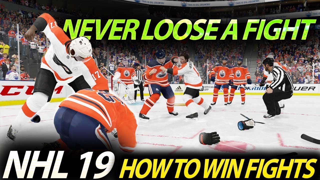 NHL 20 - How To Win Fights Guide - YouTube