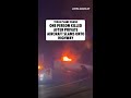 Motorists Save Passengers In Private Jet Crash