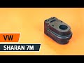 Como substituir uns suportes de estabilizador traseiros no VW SHARAN 7M [TUTORIAL]