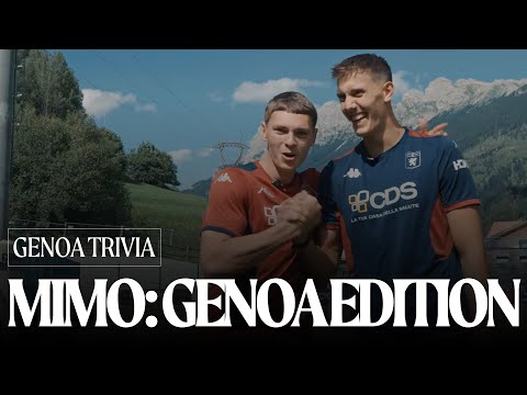 🎭 MAKE IT MIMO | ELLERTSSON, HAVEL, OTOA E STOLZ | GENOA TRIVIA🕺