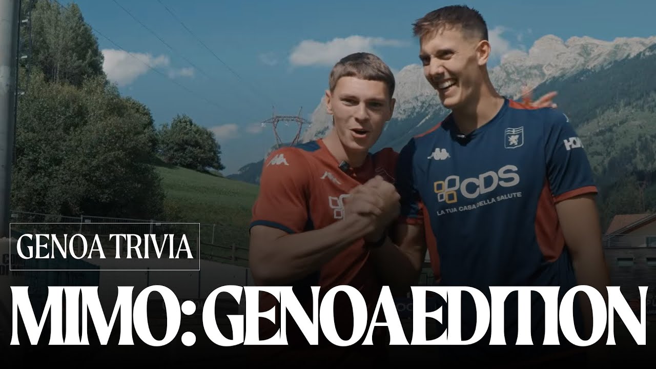 🎭 MAKE IT MIMO | ELLERTSSON, HAVEL, OTOA E STOLZ | GENOA TRIVIA🕺