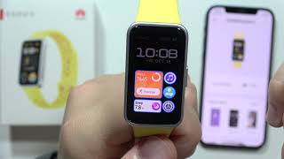 HUAWEI Band 9: Customize Watch Faces Tutorial #huaweiband screenshot 5