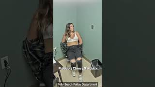 Ridiculous post-arrest behavior of NJ woman who drunkenly killed bride on her wedding day #shorts