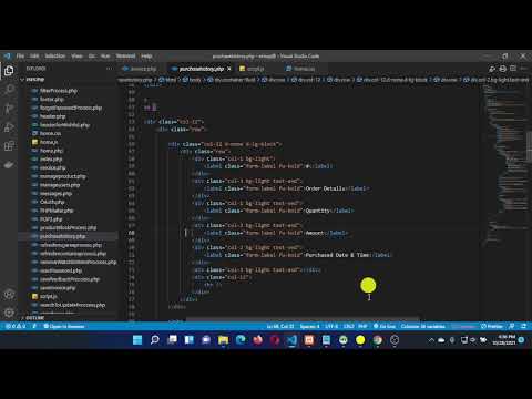 Design a responsive purchase history page using HTML,CSS,Javascript and Bootstrap