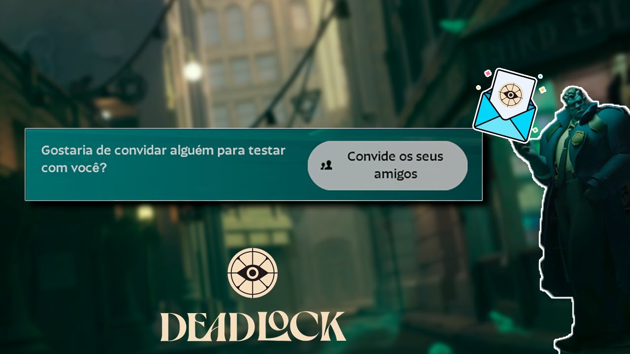 COMO RECEBER O CONVITE PARA JOGAR DEADLOCK (NOVO JOGO DA VALVE) É MAS ...