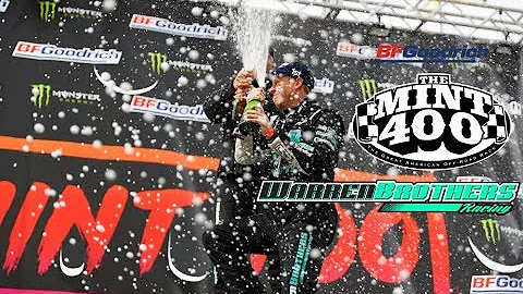 2019 Mint 400 Winners Chase Warren and Marty Richa...