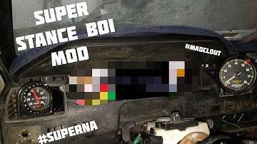 Nissan S12 Gets DIY Drift Car Cluster