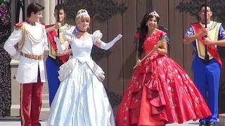 Disney Junior Princess Elena of Avalor Royal Welcome at Magic Kingdom w/ Cinderella, Disney World