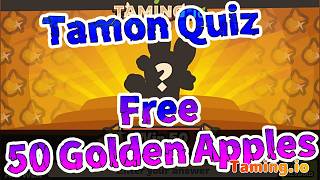 Taming.io – Get 50 Free Apples for Solving the Tamon Quiz 🍎💰 February 2026 screenshot 4