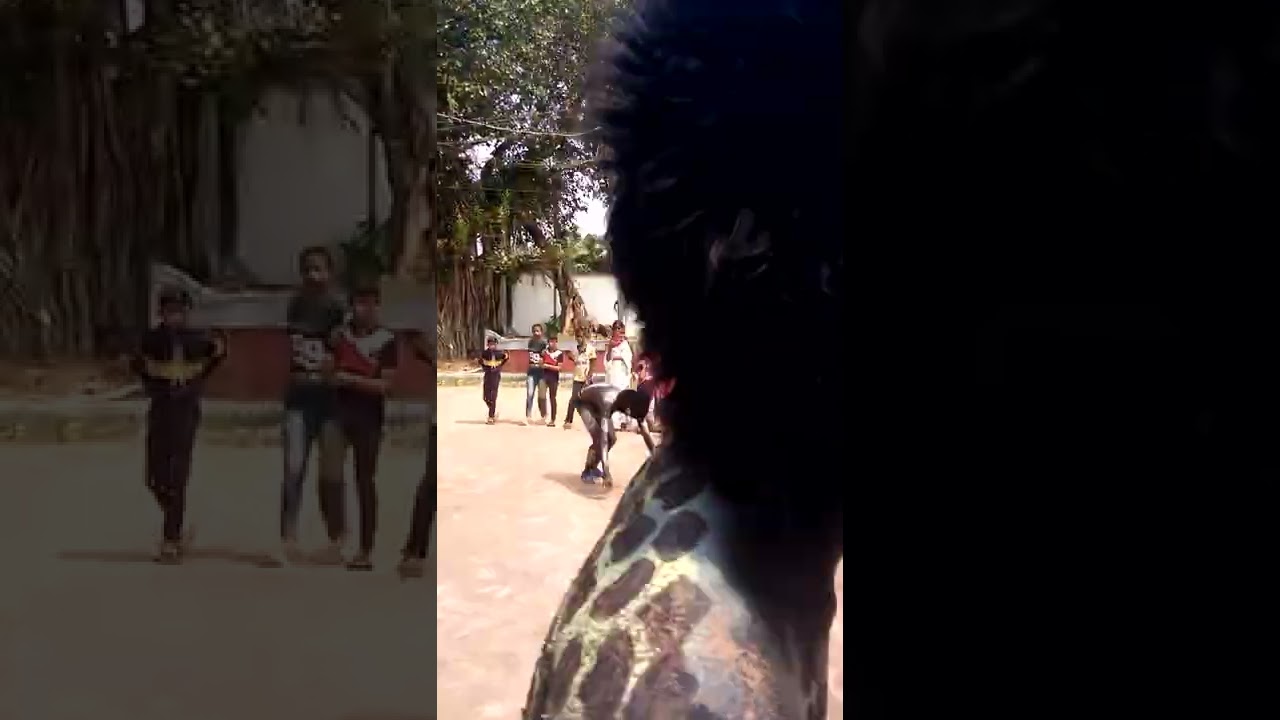 Pili dance Black tiger back flip Ullala Dasara 2022 shorts YouTube