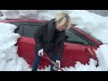雪に埋もれてたレガシィ、ルシカたちと救出しましたんじゃ。ヽ(^o^)丿