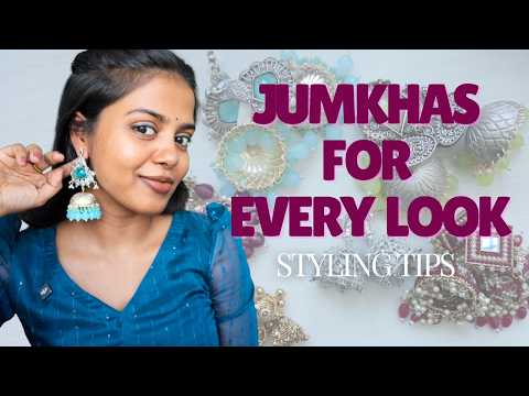 தமிழில்-Traditional to Party Wear Jhumkas | Amazon Finds 💛 || HARINI SI