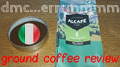Aldi Alcafe Espresso Coffee Pods Review Youtube